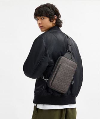 Srijal Basnet様COACHシグネチャー ヒューストン スリング cdd68_b4ck_a0?$mobileProductV3$